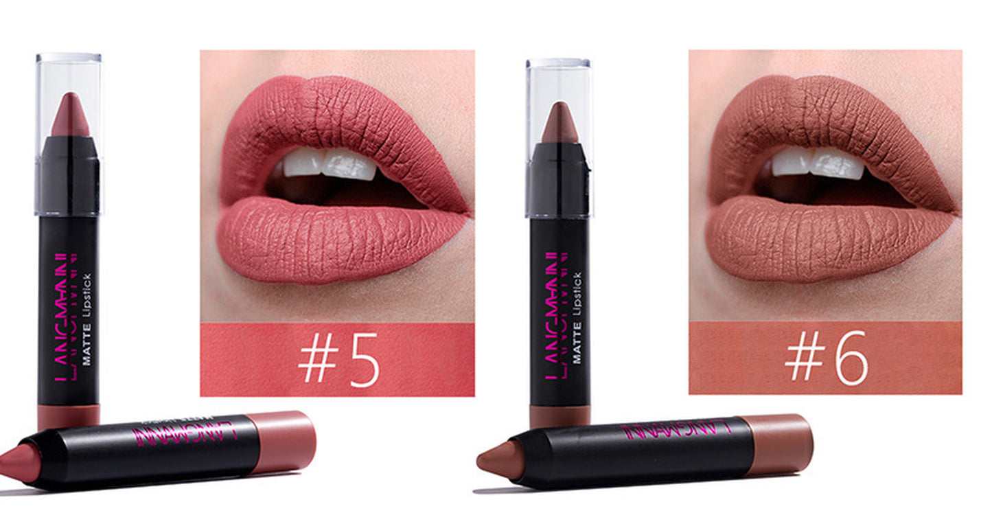 12 Pcs Lipstick Kit Long Lasting Matte Set Lipstick