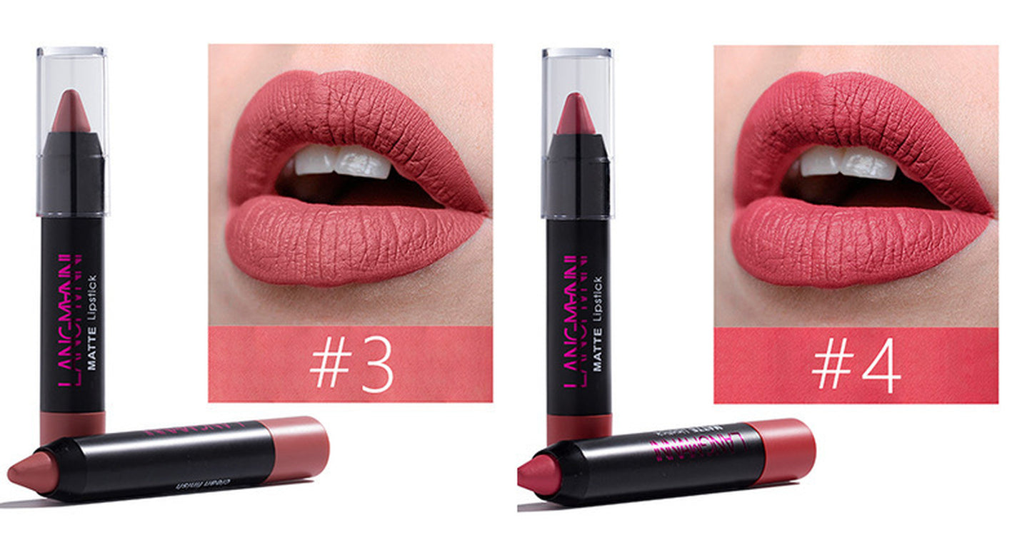12 Pcs Lipstick Kit Long Lasting Matte Set Lipstick