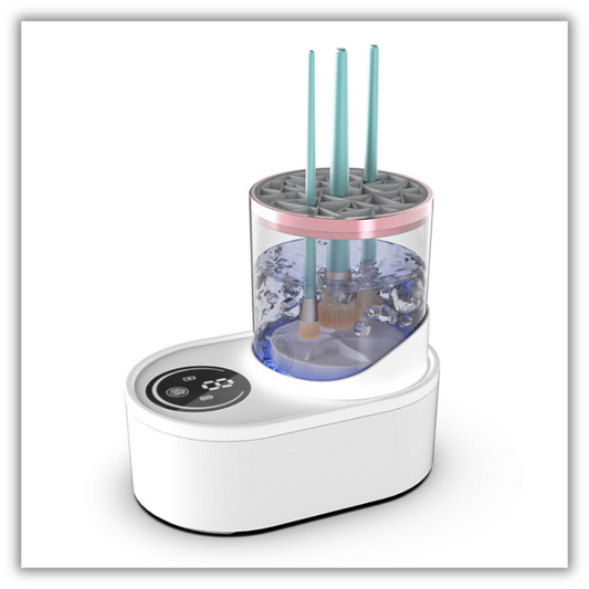 Electric Makeup Brush Cleaner Rechargeable Makeup Brushes Cleaning Tool Automatic Makeup Brush Cleaning Stand Device
